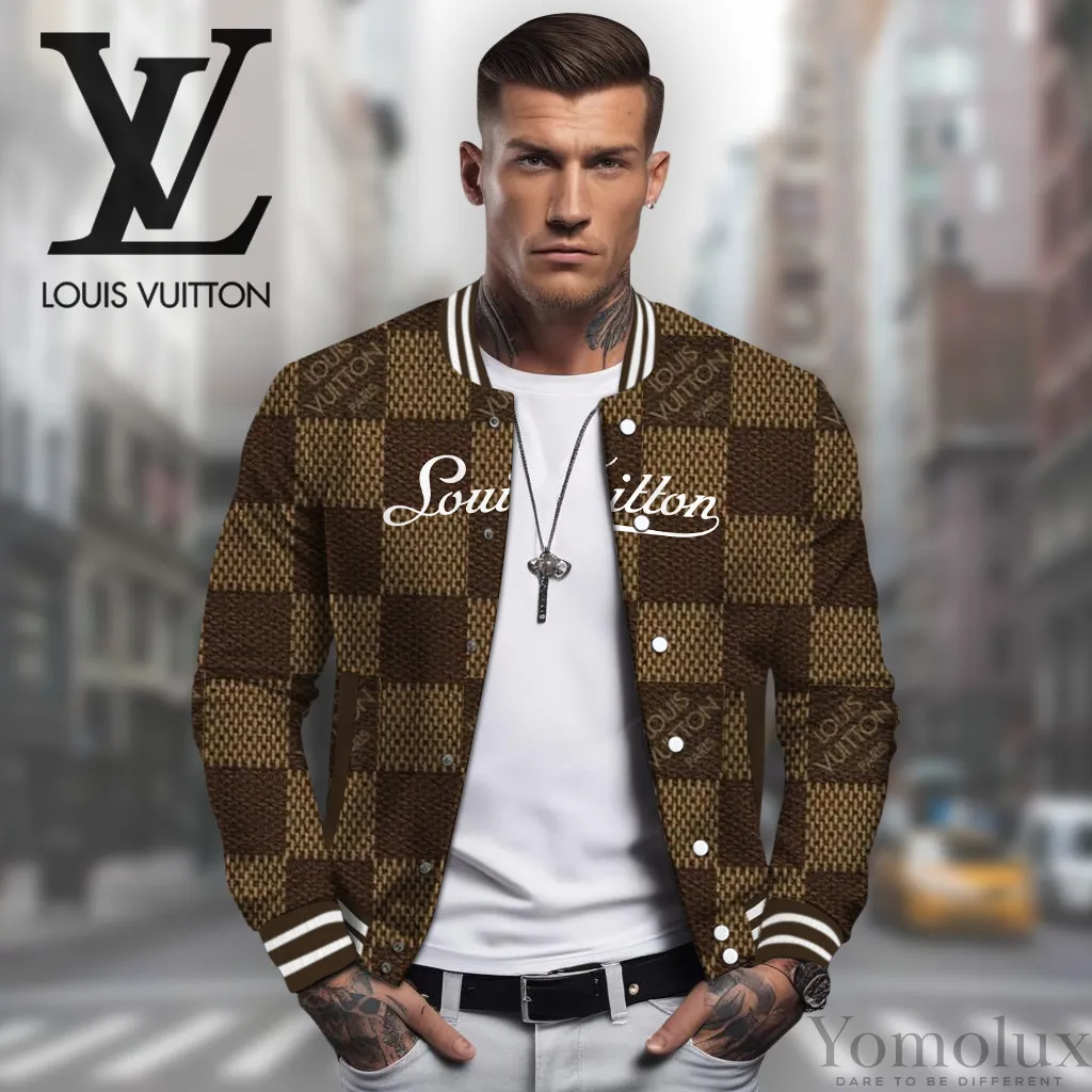 Louis Vuitton Lv Varsity Jacket For Men Bj-Drx2809008