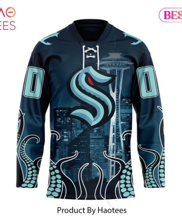 Nhl Seattle Kraken Special Design With Space Needle Hockey Jersey Jeysey