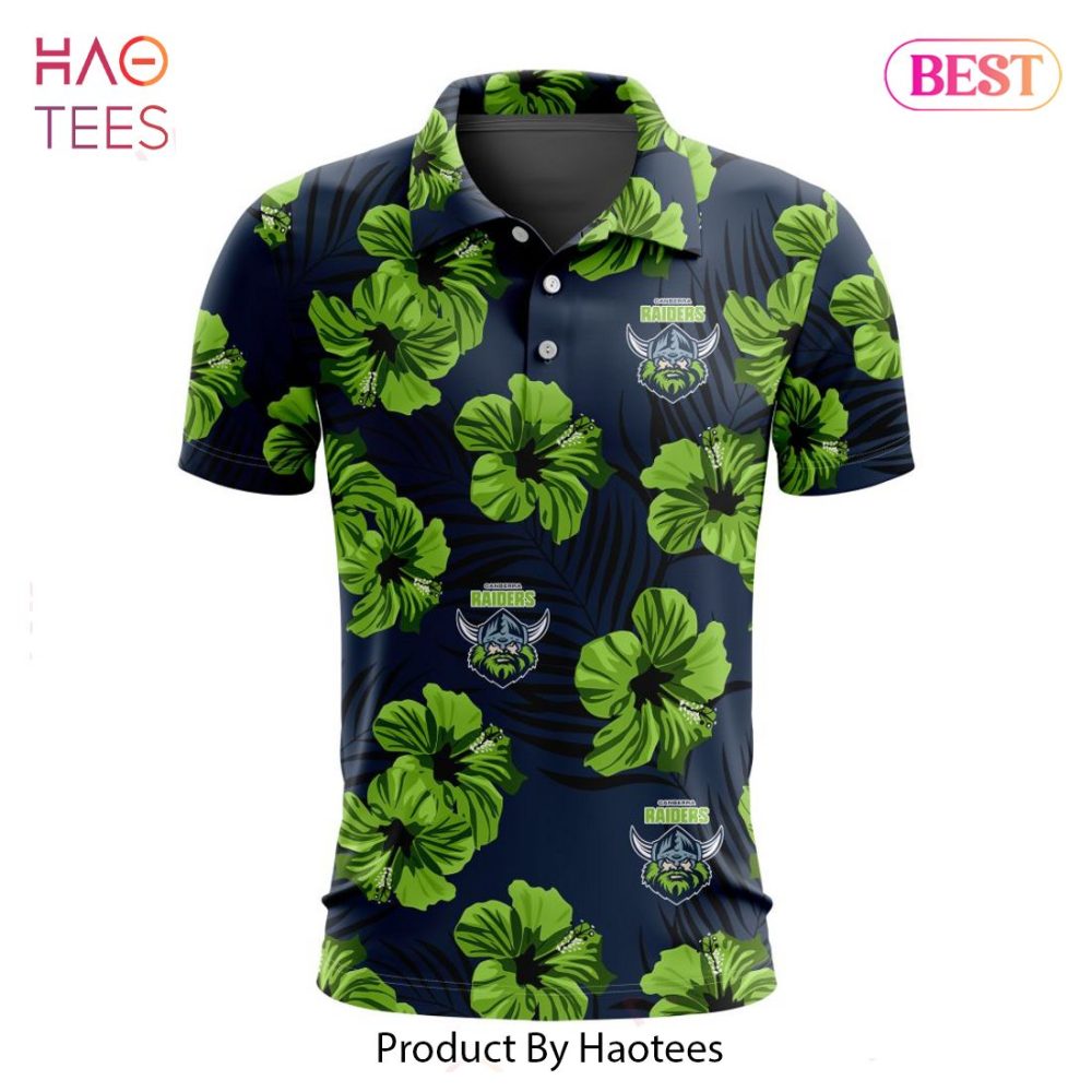 Nrl Canberra Raiders Special Aloha Golf Polo Design