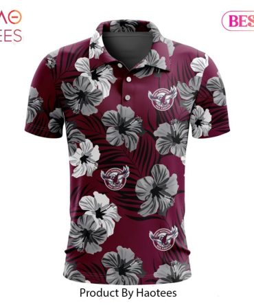 Nrl Manly Warringah Sea Eagles Special Aloha Golf Polo Design