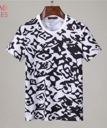 Lv Black White 3D T-Shirt Luxury