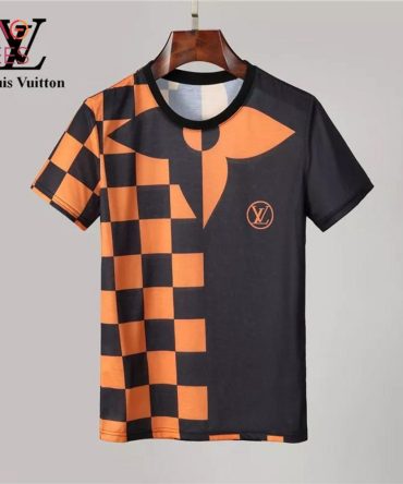 Lv Orange Black T-Shirt Limited