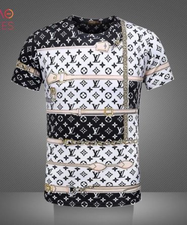 Lv Luxury Muticolor 3D T-Shirt Version 6