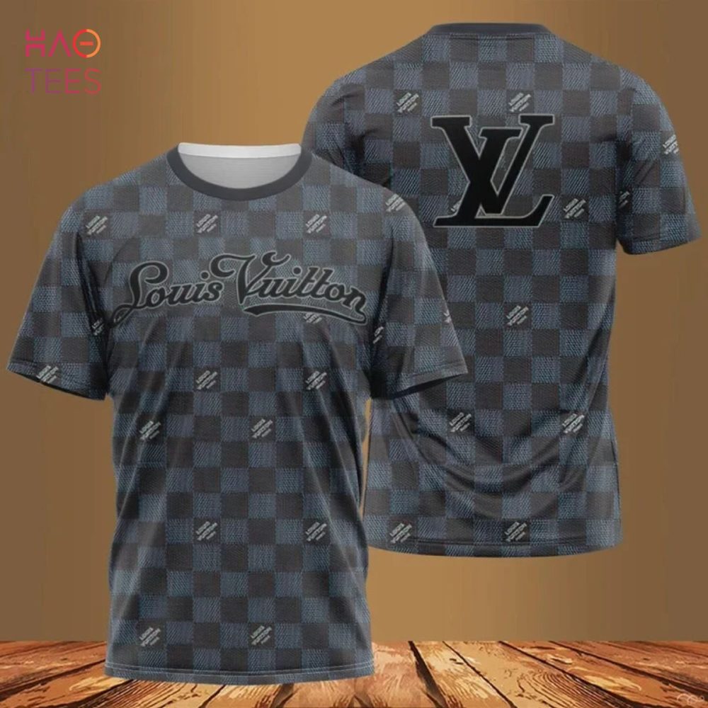 Louis Vuitton Luxury 3D T-Shirt All Over Printed
