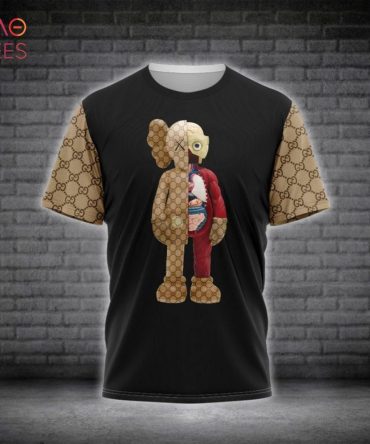 Louis LV Mix Bearbrick 3D T-Shirt Limited Edition