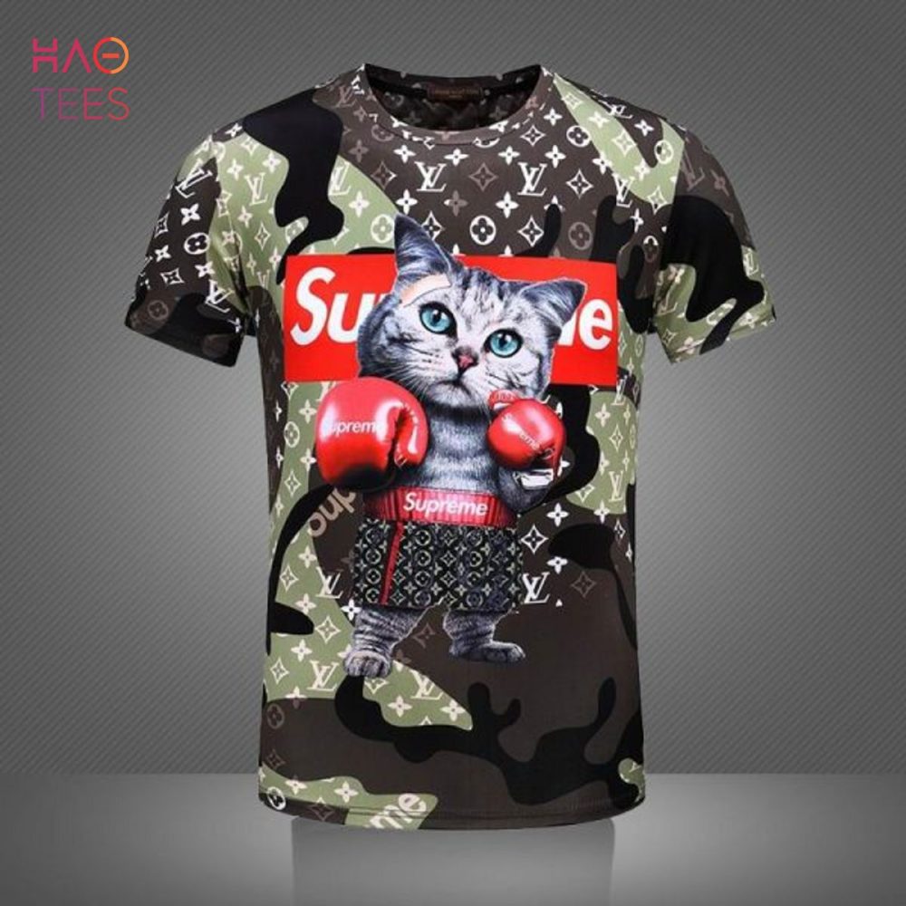Lv Boxing Cat Limited Edition 3D T-Shirt