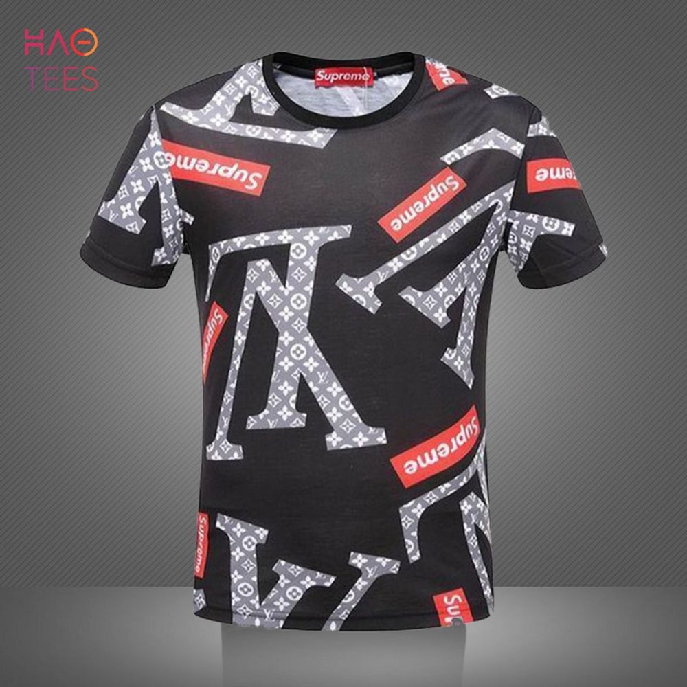 Lv Mix Supreme Luxury 3D T-Shirt