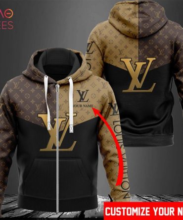 Louis Vuitton Dark Luxury Color Hoodie Limited Edition
