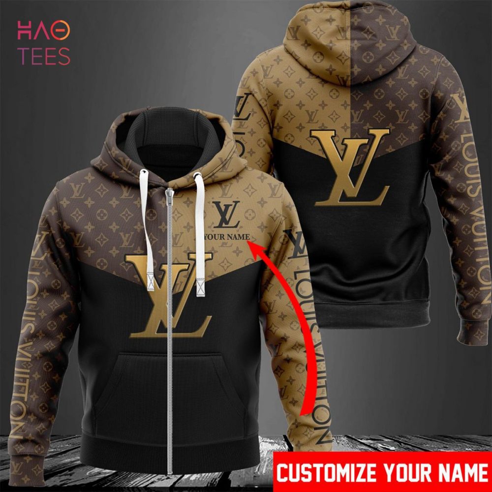 Louis Vuitton Dark Luxury Color Hoodie Limited Edition