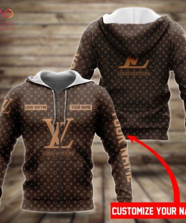 Louis Vuitton Full Printing Luxury 3D Hoodie Limited Edition