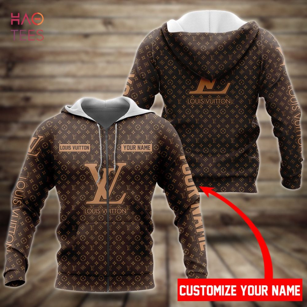 Louis Vuitton Full Printing Luxury 3D Hoodie Limited Edition