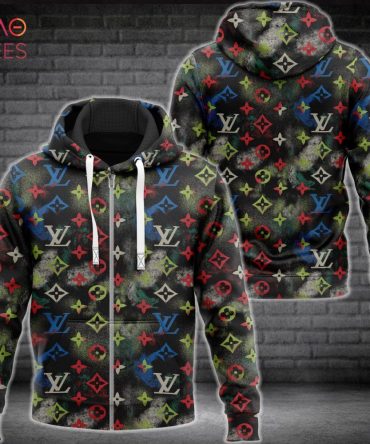 Louis Vuitton Full Color Luxury Hoodie Limited Edition