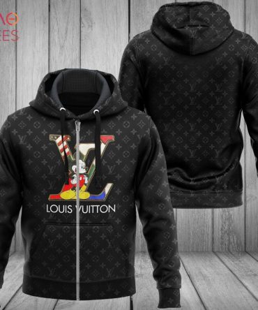 Louis Vuitton Disney Mickey Luxury Hoodie Limited Edition
