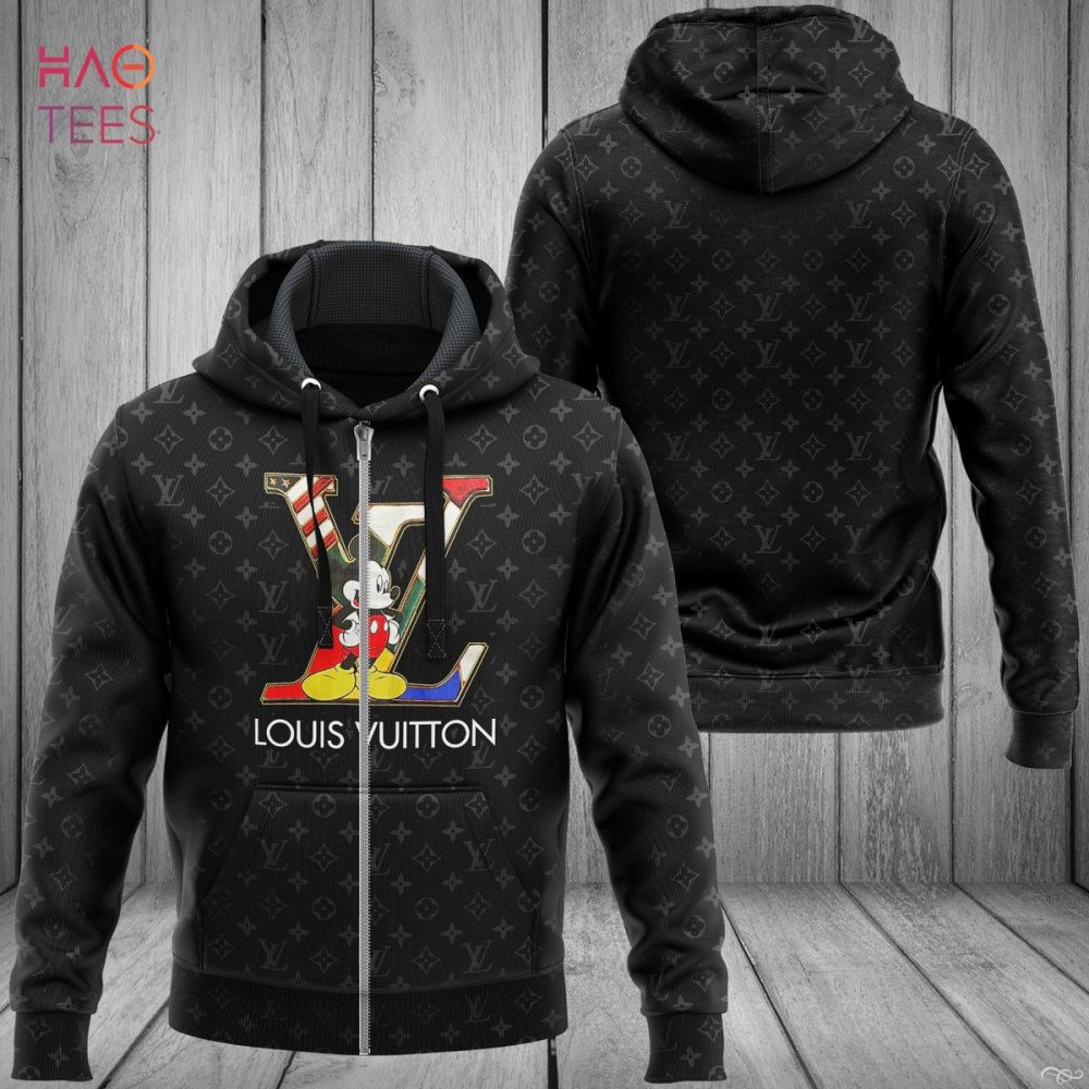 Louis Vuitton Disney Mickey Luxury Hoodie Limited Edition