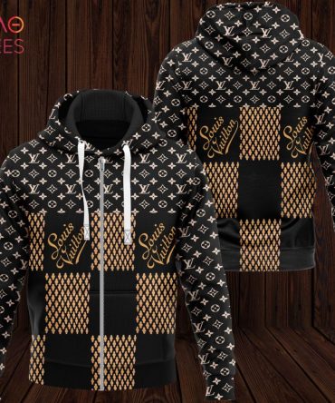 Louis Vuitton Square Pattern Luxury 3D Hoodie Limited Edition