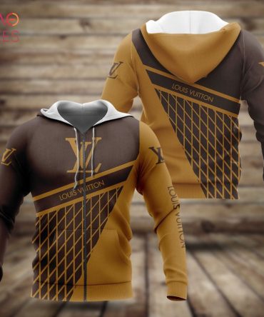 Louis Vuitton Stripe Pattern Luxury 3D Hoodie Limited Edition