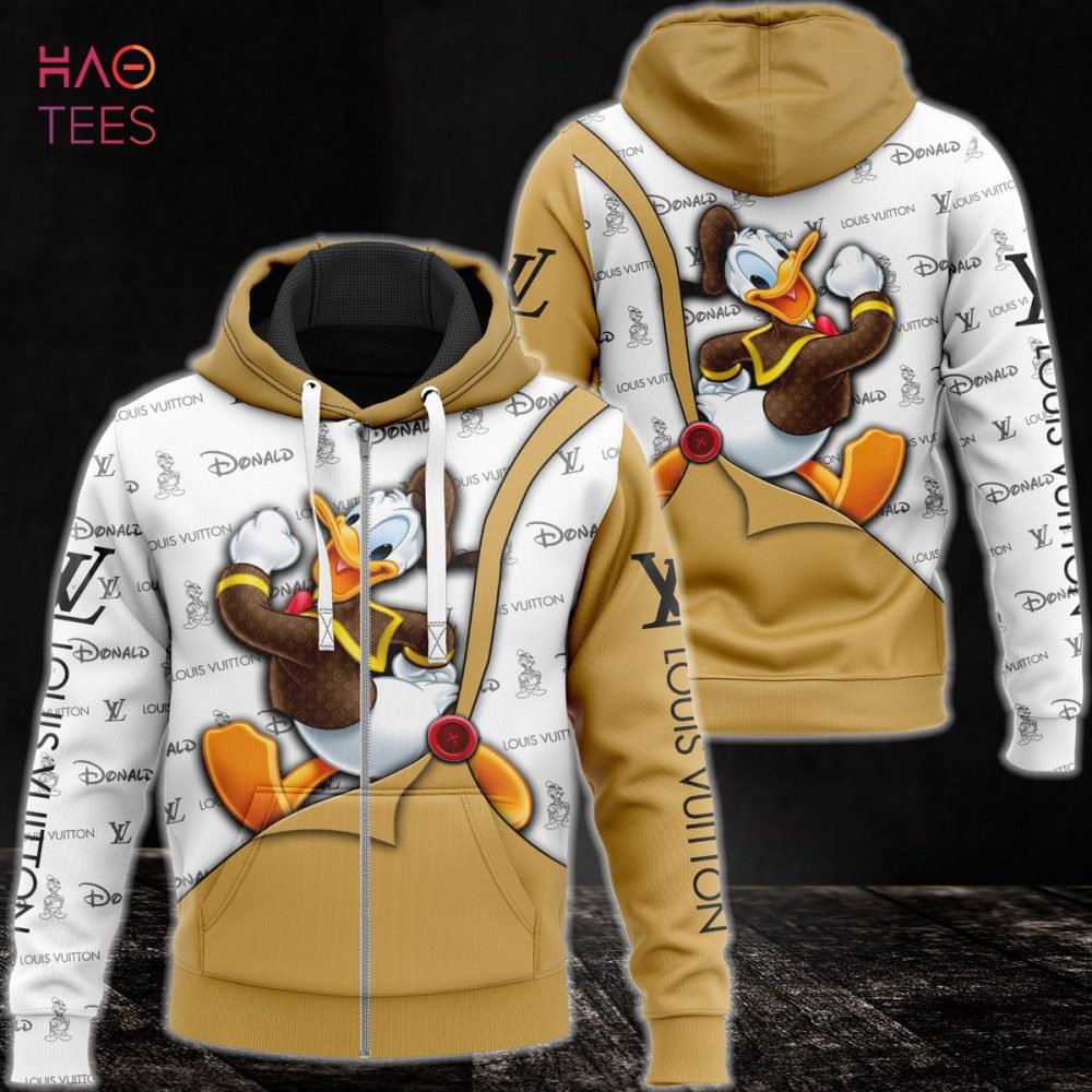 Louis Vuitton Disney Donal Luxury 3D Hoodie Limited Edition