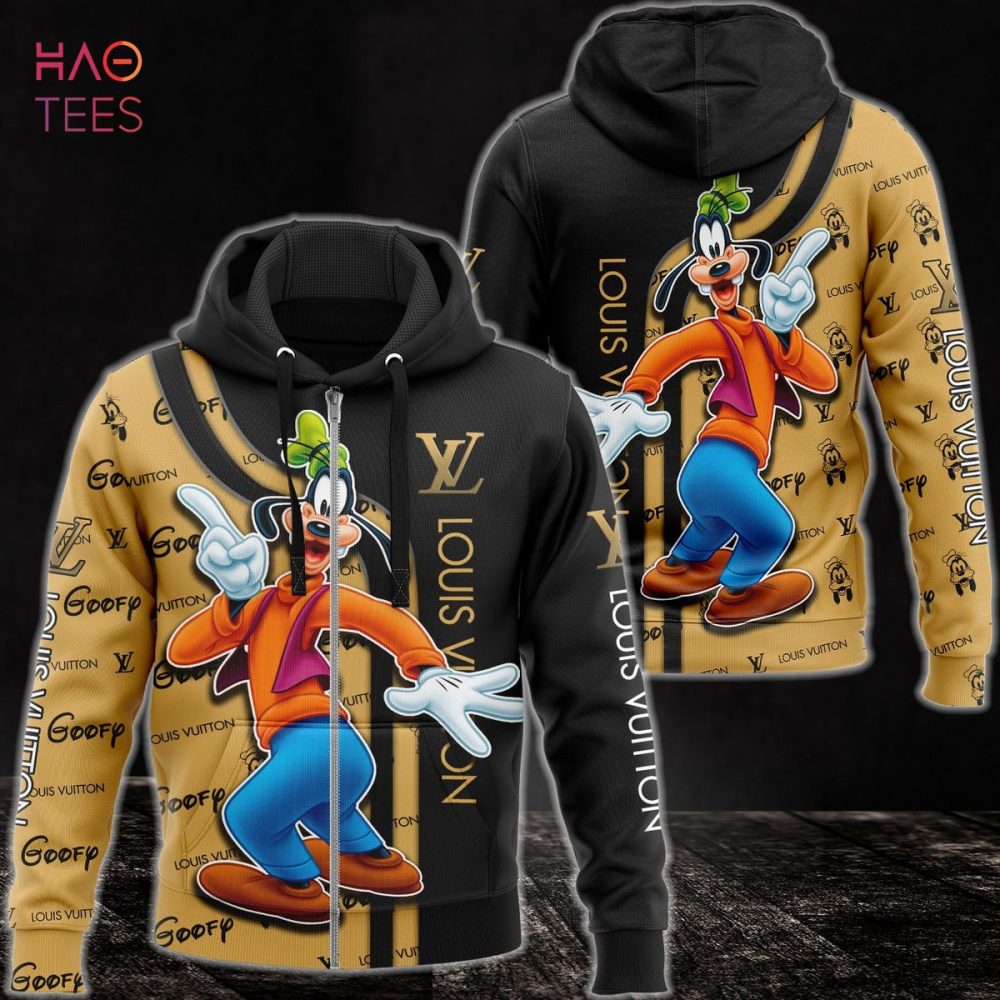 Louis Vuitton Goofy Cartoon Luxury 3D Hoodie Limited Edition