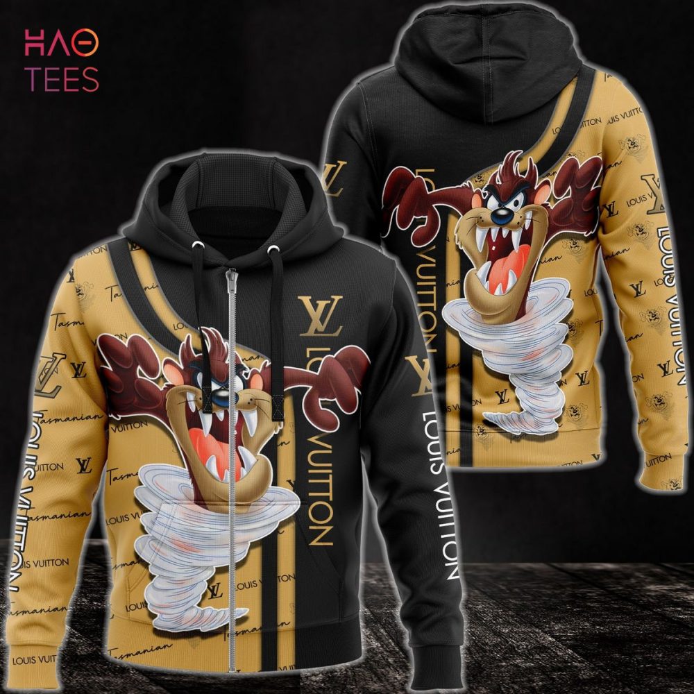 Louis Vuitton Tasmania Luxury 3D Hoodie Pod Design
