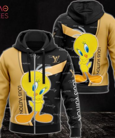 Louis Vuitton Tweety Luxury 3D Hoodie Limited Edition