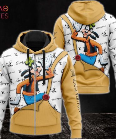 Louis Vuitton Goofy Luxury 3D Hoodie Limited Edition