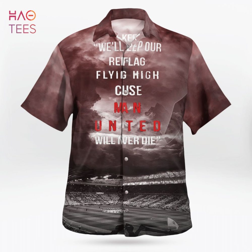 Manchester United Aop Hawaiian Shirt - Image 2