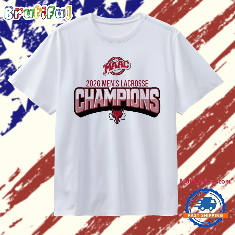 Marist Lacrosse 2026 Men’S Lacrosse Champions T Shirt
