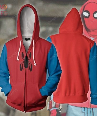 Marvel Comics Homecoming Spider-Man Cosplay 3D Hoodie