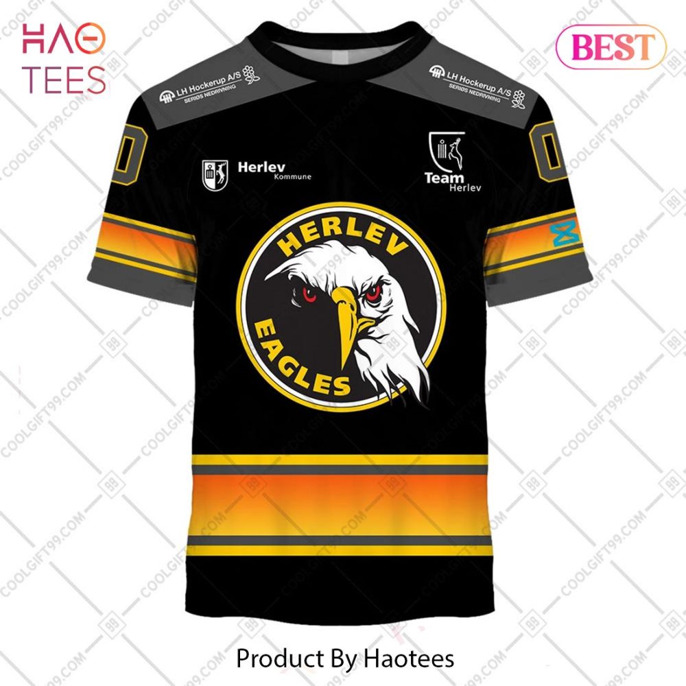 Metal Ligaen Herlev Eagles Home Jersey 2324 Style Hoodie, T-Shirt, Zip Hoodie, Sweatshirt - Image 3