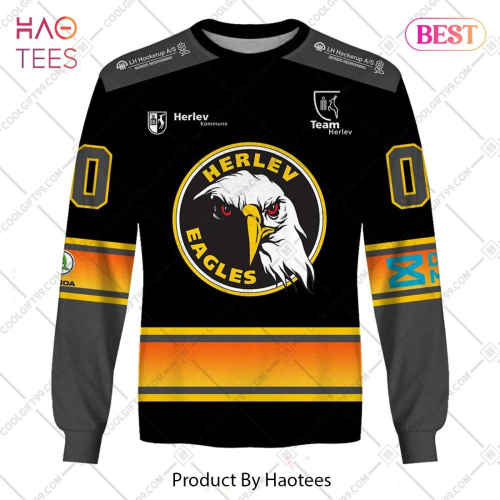 Metal Ligaen Herlev Eagles Home Jersey 2324 Style Hoodie, T-Shirt, Zip Hoodie, Sweatshirt - Image 4