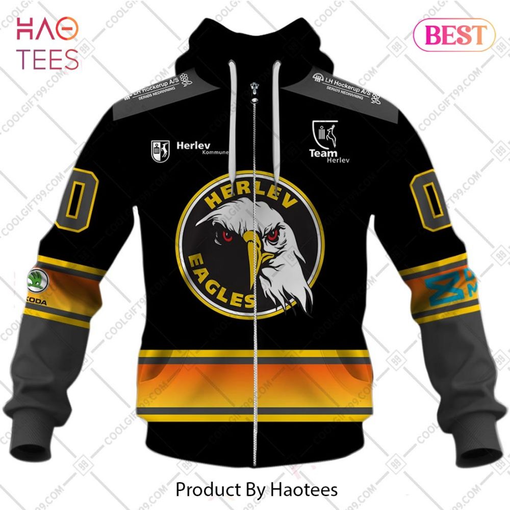 Metal Ligaen Herlev Eagles Home Jersey 2324 Style Hoodie, T-Shirt, Zip Hoodie, Sweatshirt - Image 5
