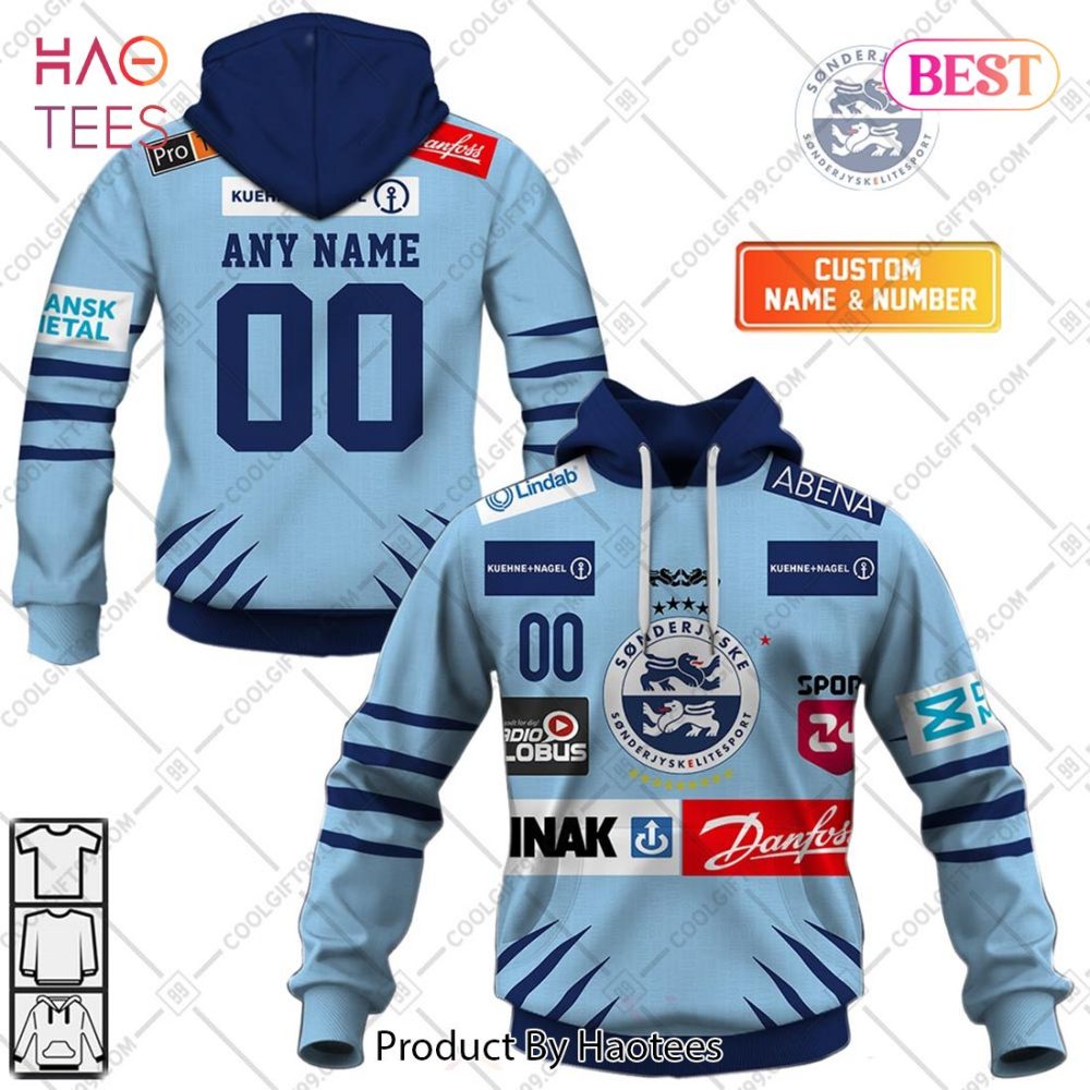 Metal Ligaen Sonderjyske Ishockey Home Jersey 2324 Style Hoodie, T-Shirt, Zip Hoodie, Sweatshirt