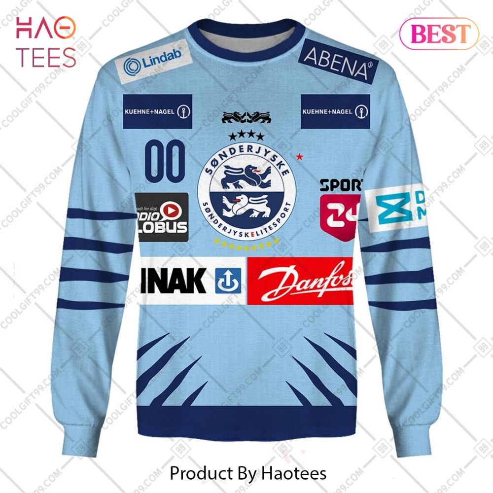 Metal Ligaen Sonderjyske Ishockey Home Jersey 2324 Style Hoodie, T-Shirt, Zip Hoodie, Sweatshirt - Image 4