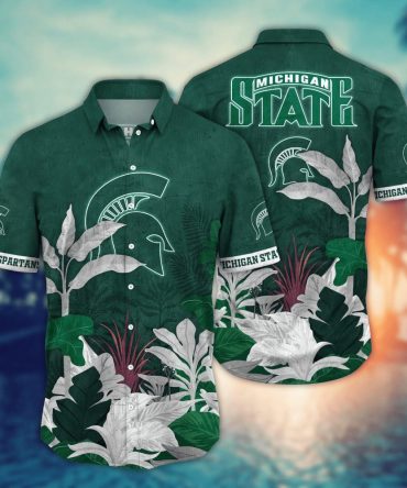 Michigan State Spartans Ncaa Hawaiian Shirt July Aloha Shirt