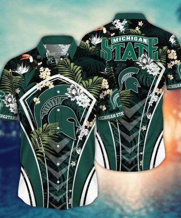 Michigan State Spartans Ncaa Hawaiian Shirt Watermelons Aloha Shirt
