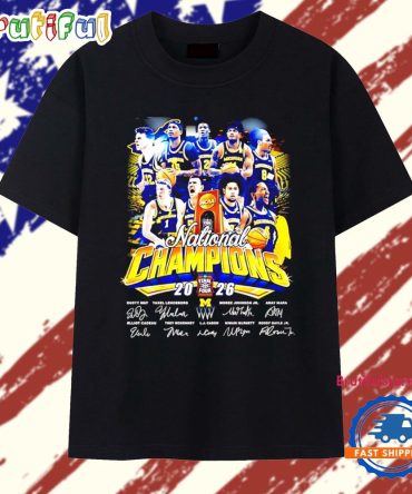 Michigan Wolverines Unforgettable 2026 National Champions Signatures T Shirt