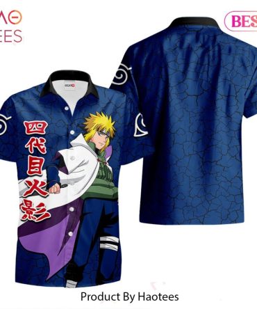 Minato Namikaze Hawaiian Shirts Custom Anime Merch Clothes For Men Women