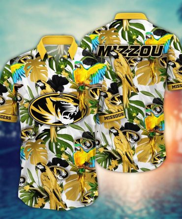 Missouri Tigers Ncaa Hawaiian Shirt Lemonade Standstime Aloha Shirt