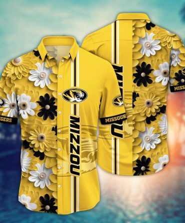 Missouri Tigers Ncaa Hawaiian Shirt Radiant Aloha Shirt