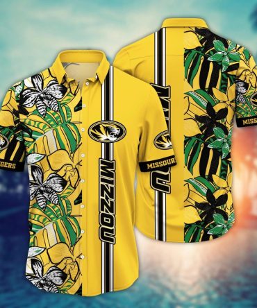 Missouri Tigers Ncaa Hawaiian Shirt Sprinklers Aloha Shirt