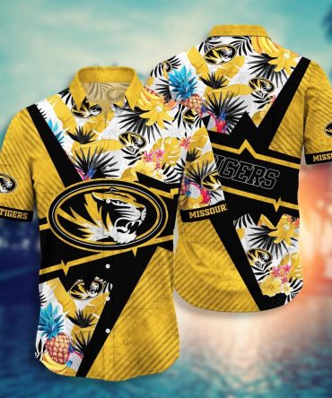 Missouri Tigers Ncaa Hawaiian Shirt Starry Nights Aloha Shirt