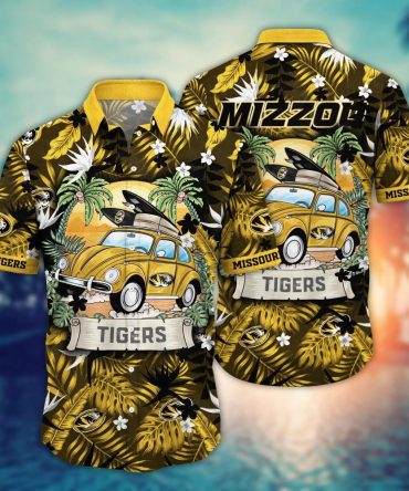 Missouri Tigers Ncaa Hawaiian Shirt Sunglassestime Aloha Shirt