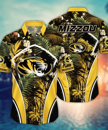 Missouri Tigers Ncaa Hawaiian Shirt Warm Days Aloha Shirt