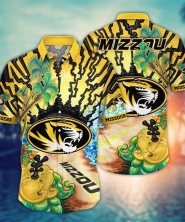Missouri Tigers Ncaa Hawaiian Shirt Warm Daystime Aloha Shirt