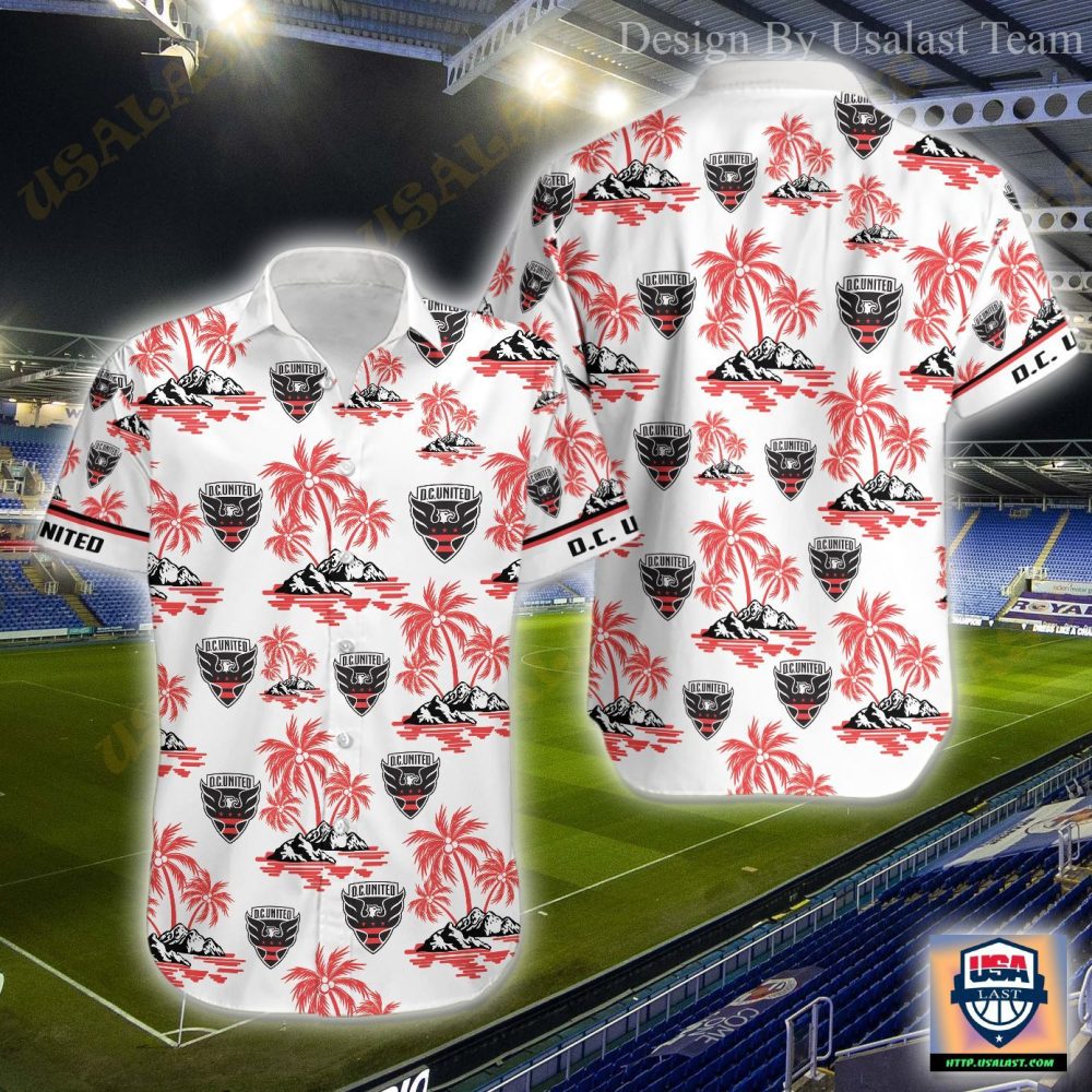 Mls Dc United Trendy Hawaiian Shirt Aloha Shirt