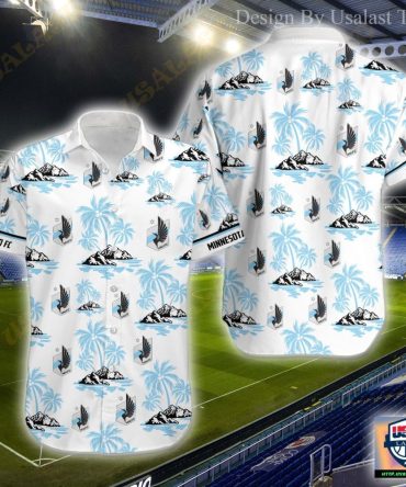Mls Minnesota United Fc Coconut Tree Hawaiian Shirt