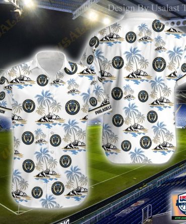 Mls Philadelphia Union Coconut Tree Trendy Hawaiian Shirt Aloha Shirt