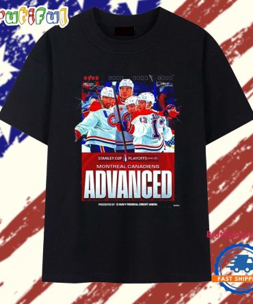 Montreal Canadiens Advanced 2026 Nhl Stanley Cup Playoffs Poster T Shirt