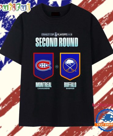 Montreal Canadiens Vs Buffalo Sabres 2026 Nhl Stanley Cup Playoffs T Shirt