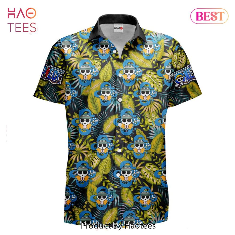 Nami Symbol Hawaiian Shirts Custom Anime Merch Clothes For Men Women - Image 2